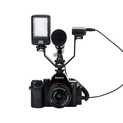 Trojitý držák do V pro blesk, světlo, mikrofon (4,92" / 12,5 cm)