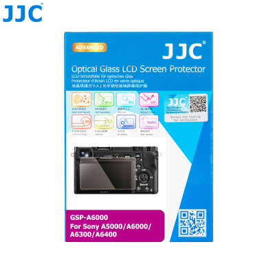 JJC LCD ochrana GSP-A6000 LCD ochranné sklo pre Sony a6100, a6600, a6300, a6000, a5000, a6400