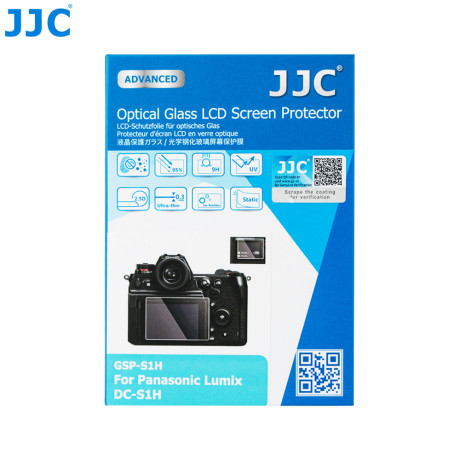 JJC ochrana LCD GSP-S1H ochranné sklo na LCD pro PANANASONIC LUMIX DC-S1H