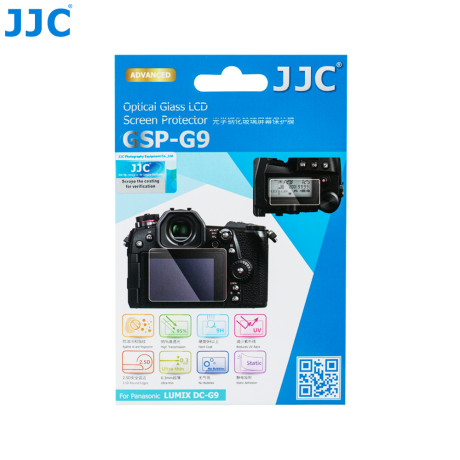 JJC ochrana LCD GSP-G9 ochranné sklo na LCD pro PANANASONIC LUMIX DC-S5, DC-G9, DC-G100/ G110，S9