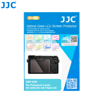 JJC LCD protector GSP-GX9 ochranné sklo pre PANANASONIC LUMIX DC-GX9/DC-GX7 Mark III