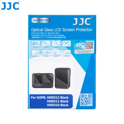 JJC GSP-GPH12 Ochranné sklo pre GoPro HERO12 Black, GoPro HERO 11 Black, GoPro HERO10 Black