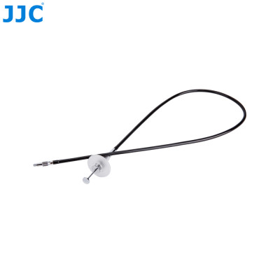 JJC TCR-40S Drôtová spúšť 40 cm - strieborné tlačidlo