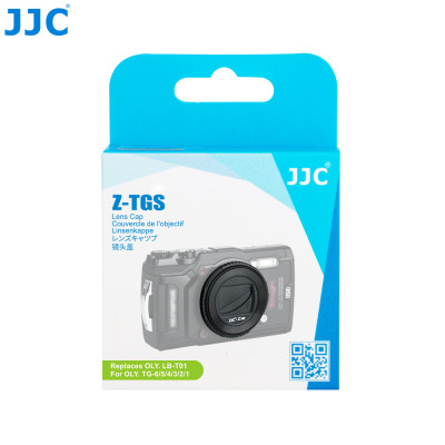 JJC Krytka objektivu Speciálně navržená pro OlympusTG-7 , TG-6, TG-5, TG-4, TG-3, TG-2 a TG-1