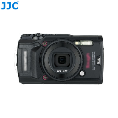 JJC Krytka objektivu Speciálně navržená pro OlympusTG-7 , TG-6, TG-5, TG-4, TG-3, TG-2 a TG-1