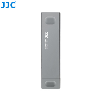 JJC Multifunkčná čítačka pamäťových kariet USB 3.0, SD, TF šedá