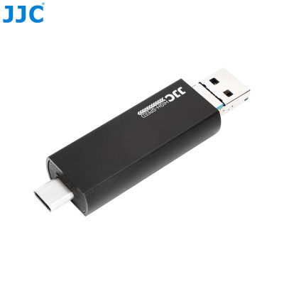 JJC Multifunkční čtečka paměťových karet USB 3.0, SD, TF černá