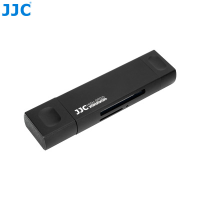 JJC Multifunkčná čítačka pamäťových kariet USB 3.0, SD, TF čierna