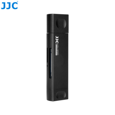 JJC Multifunkční čtečka paměťových karet USB 3.0, SD, TF černá