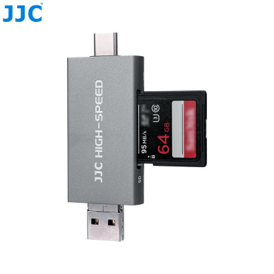 copy of JJC Čtečka paměťových karet USB 3.0 černá