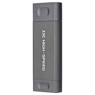 JJC Čítačka pamäťových kariet USB 3.0 sivá