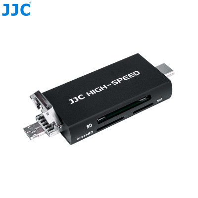 Čítačka pamäťových kariet JJC USB 3.0 čierna