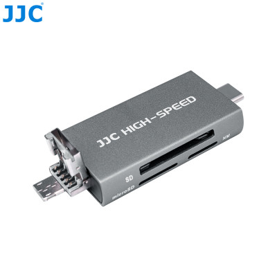 JJC Čtečka paměťových karet USB 3.0 černá