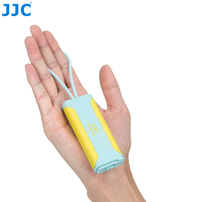 JJC puzdro na pamäťové karty + multifunkčná čítačka kariet USB 3.0 modro-žltá