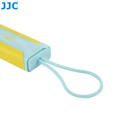 JJC puzdro na pamäťové karty + multifunkčná čítačka kariet USB 3.0 modro-žltá