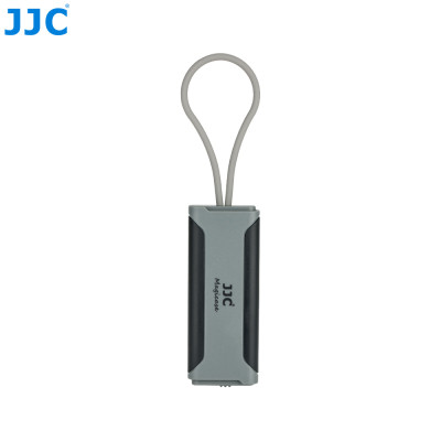 JJC Pouzdro na paměťové karty + multifunkční čtečku karet USB 3.0 šedo-černá