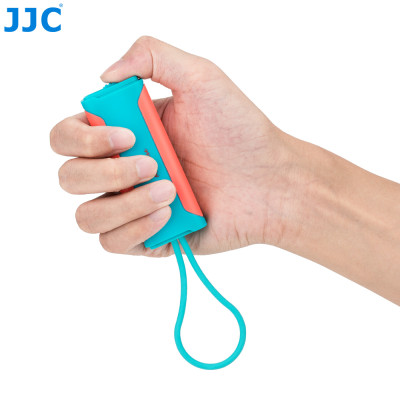 JJC Pouzdro na paměťové karty + multifunkční čtečku karet USB 3.0 modro-červená