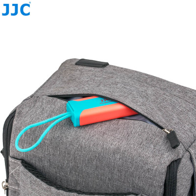 JJC Pouzdro na paměťové karty + multifunkční čtečku karet USB 3.0 modro-červená