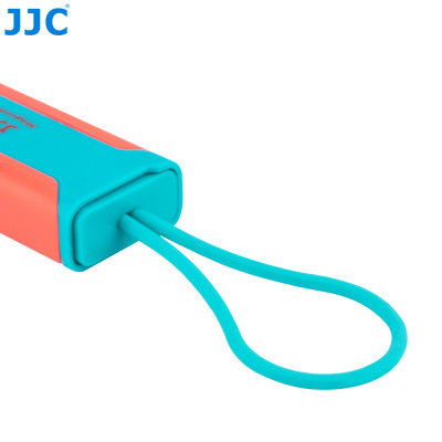 JJC puzdro na pamäťové karty + multifunkčná čítačka kariet USB 3.0 modro-červená