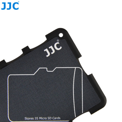 JJC Držák paměťových karet je vhodný pro 10 karet Micro SD