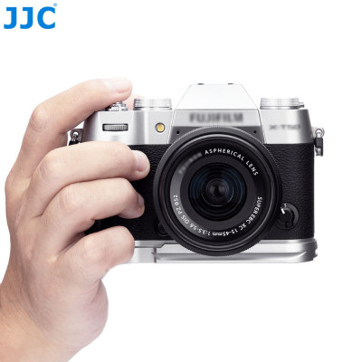 JJC HG-XT50 BLACK - Ručný grip pre fotoaparát FUJI. X-T50 Silver