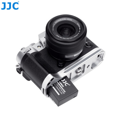 JJC HG-XT50 BLACK - Ručný grip pre fotoaparát FUJI. X-T50 Silver