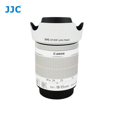 JJC LH-63C WHITE sluneční clona CANON EW-63C bílá