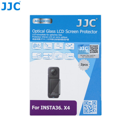 JJC ochrana LCD GSP-X4K2 Ochranné sklo LCD pre kameru Inst.X4 360° 8K