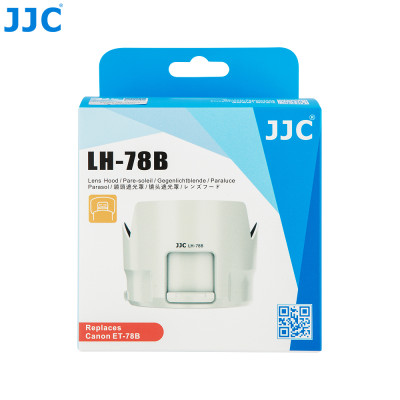 JJC LH-78B WHITE Sluneční clona pro Canon