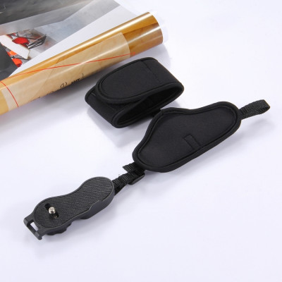 PULUZ Mäkký neoprénový popruh na zápästie s plastovou doštičkou so skrutkou 1/4 palca pre zrkadlovky / DSLR fotoaparáty