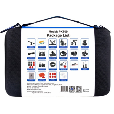 Príslušenstvo PULUZ 53 in 1-(PKT09) Total Ultimate Combo set with EVA holster