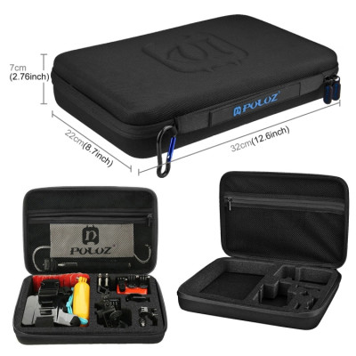 Příslušenství PULUZ 53 v 1-(PKT09) Total Ultimate Combo sada s pouzdrem EVA