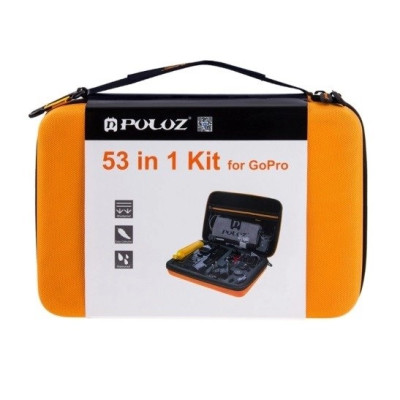 Puluz PKT26 Combo Kits 53-in-1 sada príslušenstva pre športové kamery