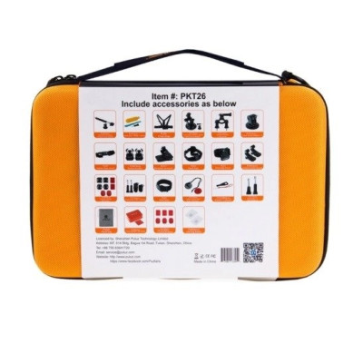 Puluz PKT26 Combo Kits 53-in-1 sada príslušenstva pre športové kamery