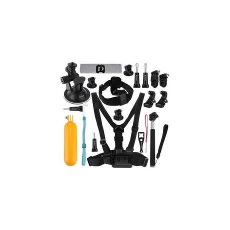 Puluz Sada 20 v 1 ks příslušenství pro sportovní kamery PKT18 Combo Kits