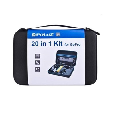 Puluz Sada 20 v 1 ks příslušenství pro sportovní kamery  PKT11 Combo Kits