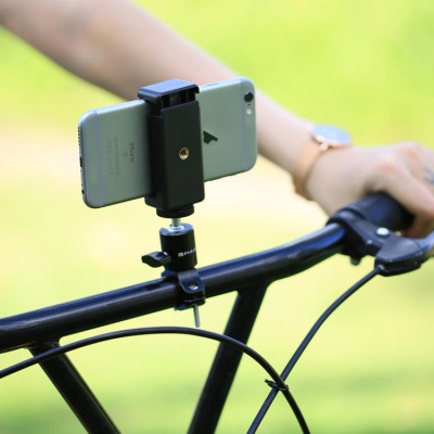 PULUZ PU306 Držák s kulovou hlavou na řidítka pro akční kamery, smartphony