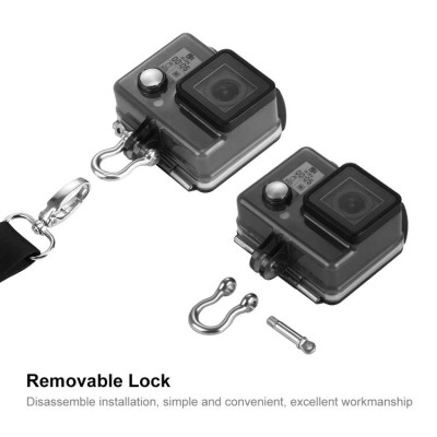 PULUZ 60 cm dlhý odnímateľný popruh na krk Sling GoPro, Insta360, DJI a iné akčné kamery