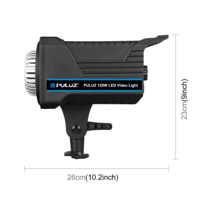 PULUZ 220V 120W Studiové Video Světlo, dálkové ovládání
