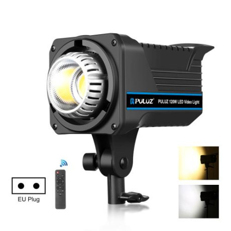 PULUZ 220V 120W štúdiové video svetlo, diaľkové ovládanie