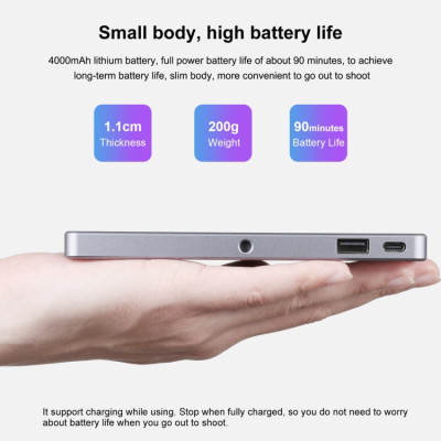 PULUZ LED Full Colour RGB Beauty Fill Light Vreckové svetlo na fotografovanie vlogov