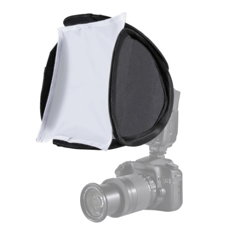 PULUZ Skladací softbox pre zábleskové svetlá 23 x 23 cm