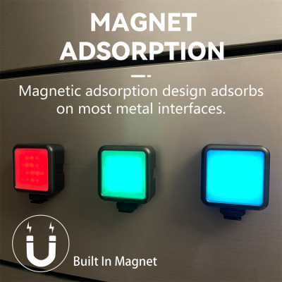 PULUZ PU560B MINI RGB LED světlo 2500-9000K