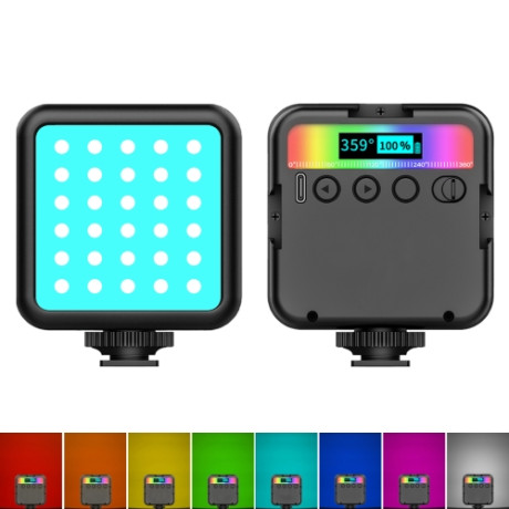 PULUZ PU560B MINI RGB LED světlo 2500-9000K