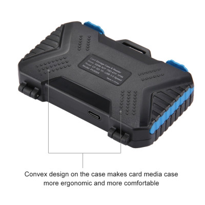 Čtečka karet PULUZ USB C + pouzdro na paměťovou kartu 22 v 1