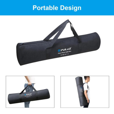 PULUZ Prenosný svetelný stan 80 cm, LED svetlo, odnímateľné pozadie