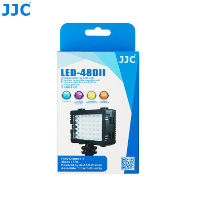 JJC LED-48DII , LED svetlo pre kameru 5600K, 5W