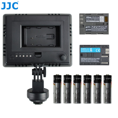 JJC LED 160 světlo pro fotoaparáty a video, výkon 10W