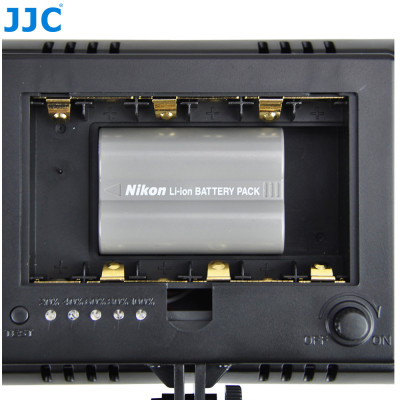 JJC LED 160 kamera a video svetlo, výkon 10 W