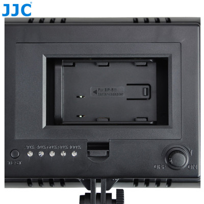 JJC LED 160 světlo pro fotoaparáty a video, výkon 10W